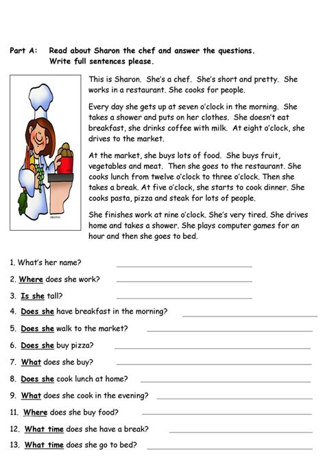 Free Printable Worksheets For Grade 5 Reading Comprehension