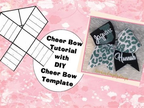 Free Bow Tie Template Printable Cheer Bow Template F