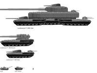 The monster was designed for the purpose of carrying the german 800 mm dora/schwerer gustav k. 36 Landkreuzer P1000 Ratte, P1500 Monster ideas | tanks ...