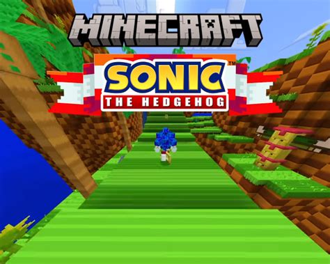 Minecrafts New Sonic The Hedgehog Dlc Celebrates Sonics 30th Year