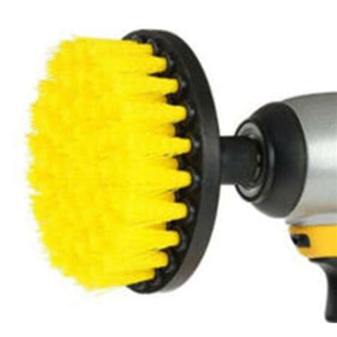 4 Power Scrubber Drill Rotary Brush Tub Shower Tile Wall Cleaner