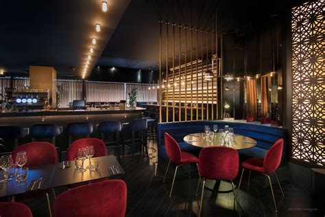 Restaurant Bar Club Ambiance Tamisée Art Deco Design