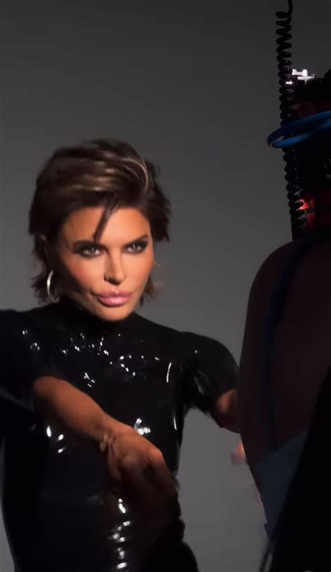 Lisa Rinna Smolders In Skintight Latex Outfit Im Not Sorry United