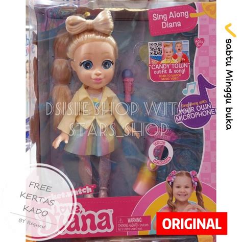 Jual Love Diana Sing Along Diana Sing Candy Town Doll Original Shopee Indonesia