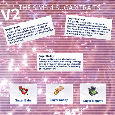 The Sims 4 Sugar Traits Version 2 The Last Patch Marlyn Sims