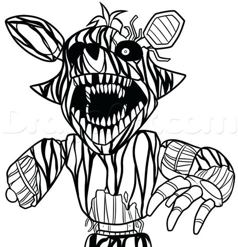Foxy Coloring Page At Free Printable Colorings Pages