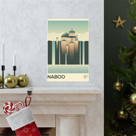 Star Wars Naboo Poster Planet Naboo Star Wars Planets Etsy