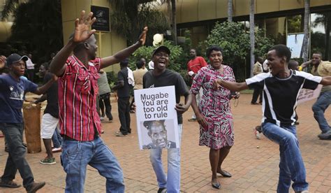 Zimbabwe Rejoices As Robert Mugabe Finally Quits As President Ending 37 Years Of Iron Rule