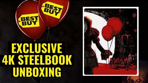It Chapter 2 Best Buy Exclusive 4k Ultra Hd Blu Ray Steelbook Unboxing