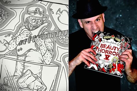 Lemmy Bowie More Star In New ‘beauty Of Horror Coloring Book