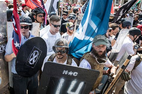 Far Right Groups Surge Into National View In Charlottesville The New York Times