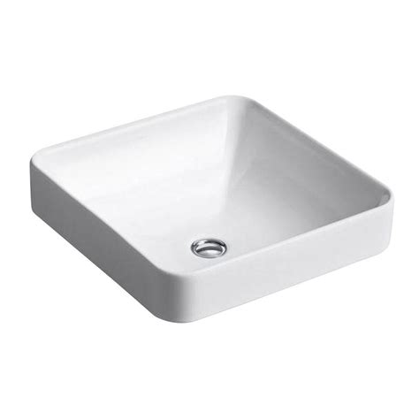 Signaturehardware.com has been visited by 10k+ users in the past month KOHLER Vox Vitreous China Vessel Sink in White with ...