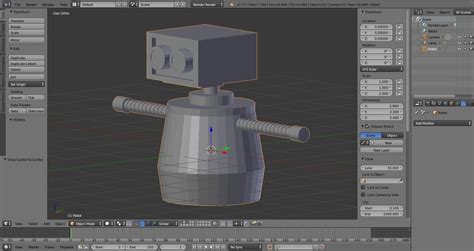 Beginner Blender Tutorial How To Model And Animate A Robot Dototot