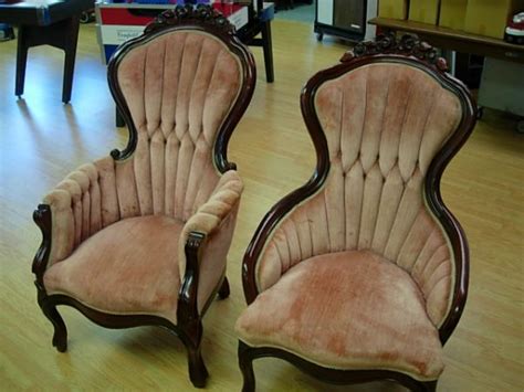 Get the best deals on australian parlor chair antique chairs. 2 KIMBALL VICTORIAN GENTS LADIES PARLOR CHAIR SET : Lot 10189