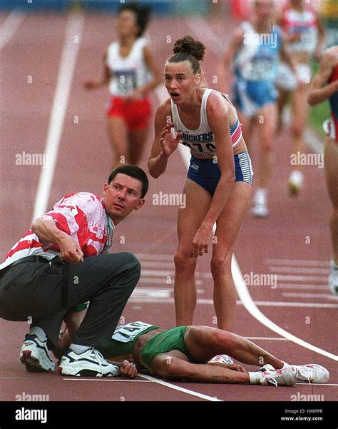 Liz Mccolgan Elana Meyer World Athletic Champs World Athletic Champs Gothngrg 09 August 1995