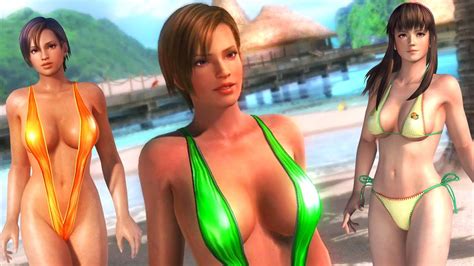 Dead Or Alive 5 Hot Getaway Pack 2 Hitomi Leifang Lisa E Pai