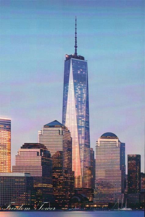 One World Trade Center Freedom Tower Manhattan New York