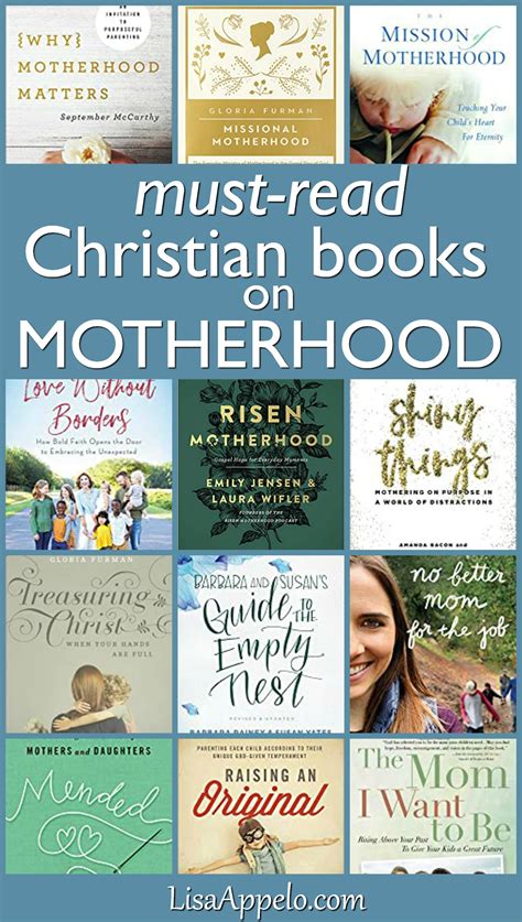 Best Christian Books On Motherhood Lisa Appelo