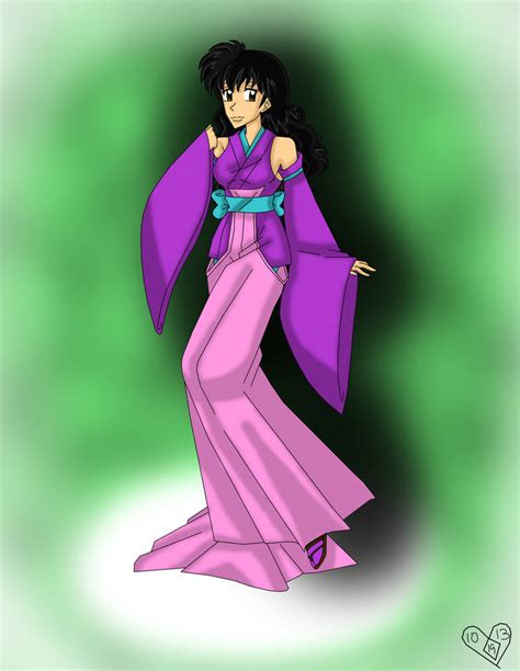 Kagome The Priestess By Icyroads On Deviantart