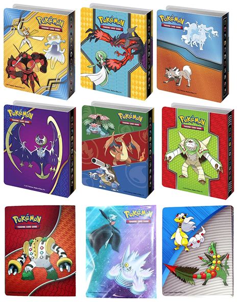 Other Pokemon Tcg Bundle Of 4 Mini Album Binders For Pokemon Cards