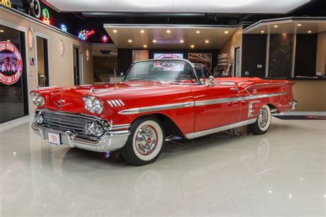 1958 Chevrolet Impala Classic Cars For Sale Michigan Muscle And Old