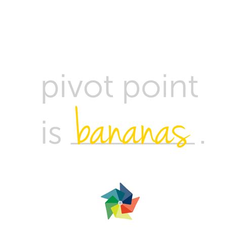 Pivot Point Is Bananas Gaming Logos Point Logo