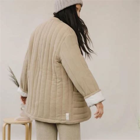 Kordal Sawyer Quilted Jacket Sand Garmentory