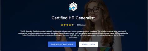 Best Hr Generalist Certifications 2023 Reviews And Pricing The