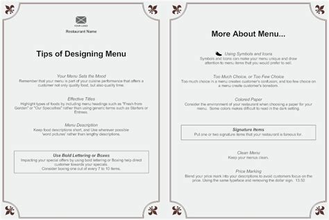 I did this with a variable that sets to true at the last picture, but this is not really a good solution if the user wants to go back and forth to change. Menu - Creating an Effective Menu Design. See Examples.