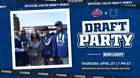 Official Colts Draft Party And More 2023 Nfl Draft Fan Events Bvm Sports