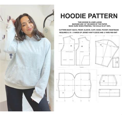 sleeveless vest sweatshirt long sleeves hooded jacket jogging suit sewing pattern hooded vest