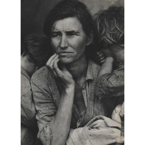 Sold At Auction Dorothea Lange Dorothea Lange Migrant Mother Nipomi Ca 1936