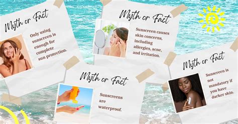 debunking 10 common myths about sunscreens