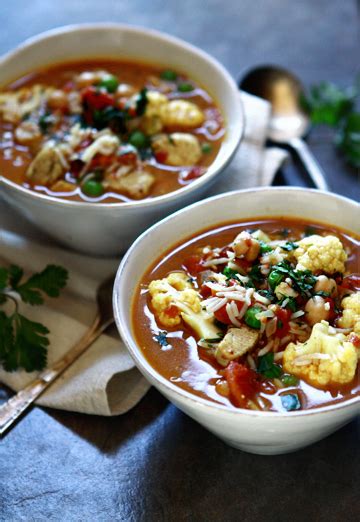 Everyone's favorite thai green curry can be made right at home into the coziest, most comforting chicken soup ever! Curried Chicken, Chickpea, and Rice Soup | Good Life Eats