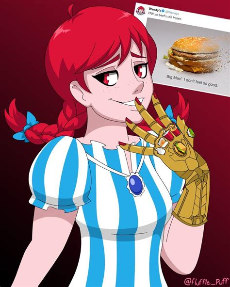 I Love The Wendys Twitter By Fluffle Puff Smug Wendy S Know Your Meme
