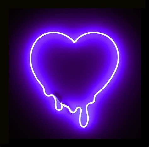 21+ Neon Hearts Wallpapers on WallpaperSafari