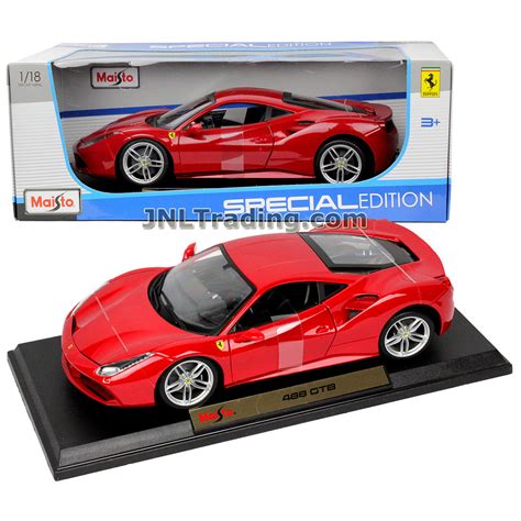 Maisto Special Edition Series 118 Scale Die Cast Car Set Red High P