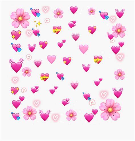 Pngtree has millions of free png, vectors and psd graphic resources for designers.| Transparent Pastel Heart Clipart - Heart Emoji Meme Png ...