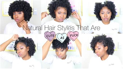 See more ideas about natural hair styles, hair styles, hair beauty. Natural Hairstyles That Are Cute AF Video - Black Hair ...