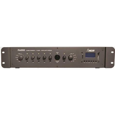 Amplificador Com Usb Multi Canais 6x 30w Rms Pw 350 Usb Nca Em