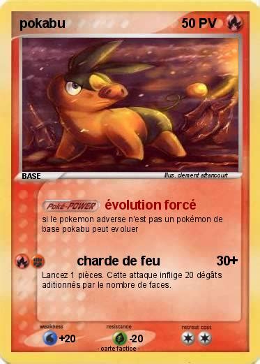 Pokémon Pokabu 65 65 évolution Forcé Ma Carte Pokémon