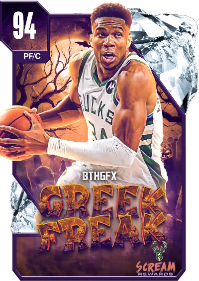Nba 2k24 2kdb Custom Card Greek Freak