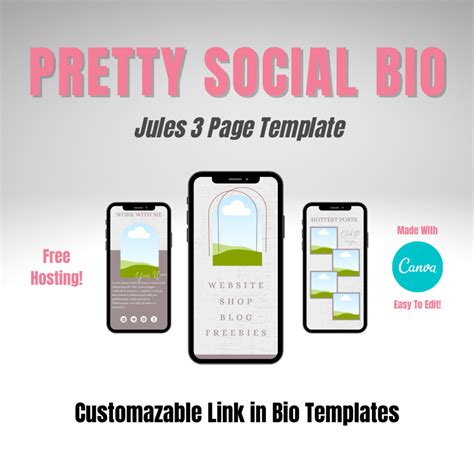 Meet The Team Bio Canva Templates