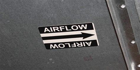 Air Flow Sticker Alberta Furnace Cleaning