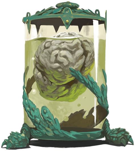 Brain In A Jar Monster Dungeons And Dragons Dnd 5e Dungeons And