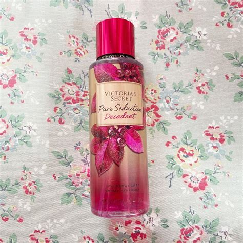 Limited Edition Victoria’s Secret Pure Seduction Decadent Fragrance Body Mist Beauty And Personal