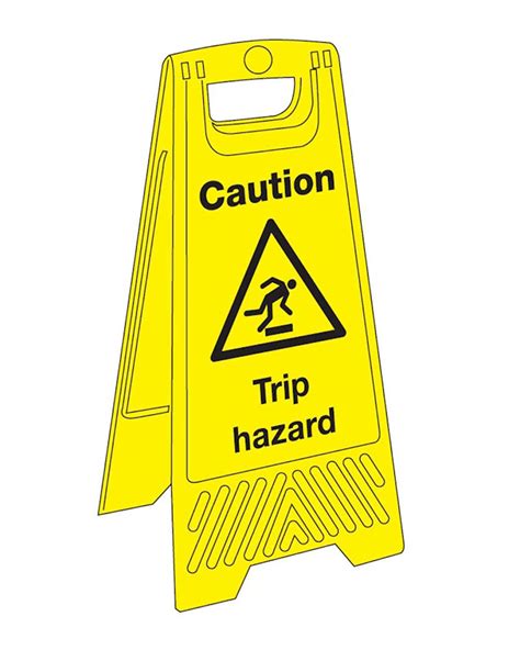 Caution Trip Hazard A Board Sign From Aspli Safety