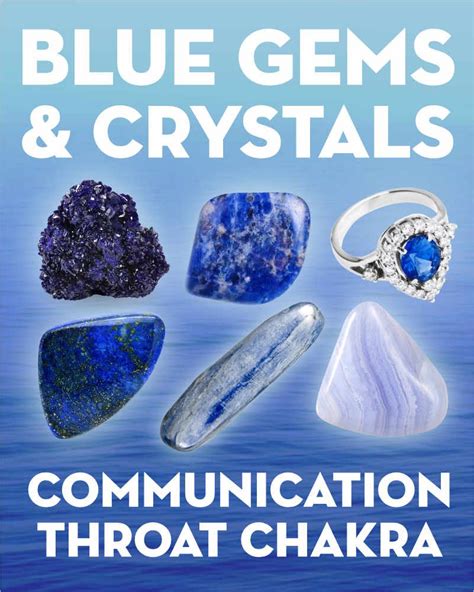 What Do Blue Gemstones And Crystals Mean Blue Gemstones Jewelry Dark