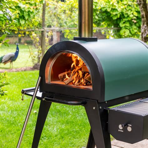 Green Machine Stainless Steel Outdoor Pizza Oven With