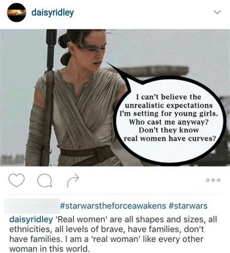 Now Daisy Ridley Has Shown She Wont Put Up With Body Shamers Daisy